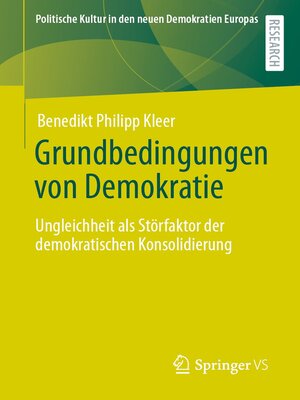 cover image of Grundbedingungen von Demokratie